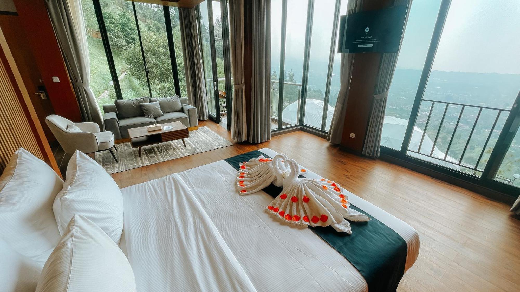 Damar Langit Resort Cisarua Exterior foto